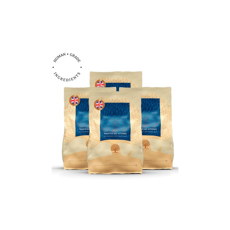 Lot de 4 x 2.5 Kg NAUTICAL LIVING PETIT CHIEN